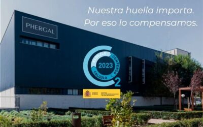 Phergal Laboratorios obtiene por segundo año consecutivo el sello “Calculo y Compenso” del MITECO