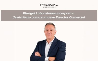 Phergal Laboratorios nombra a Jesús Mazo como Director Comercial para impulsar el crecimiento nacional e internacional de la compañía